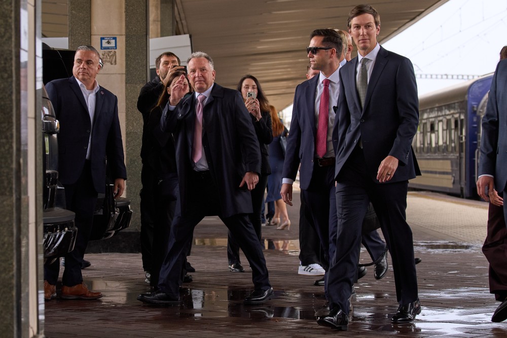 Kushner a Witkoff na návšteve Ukrajiny