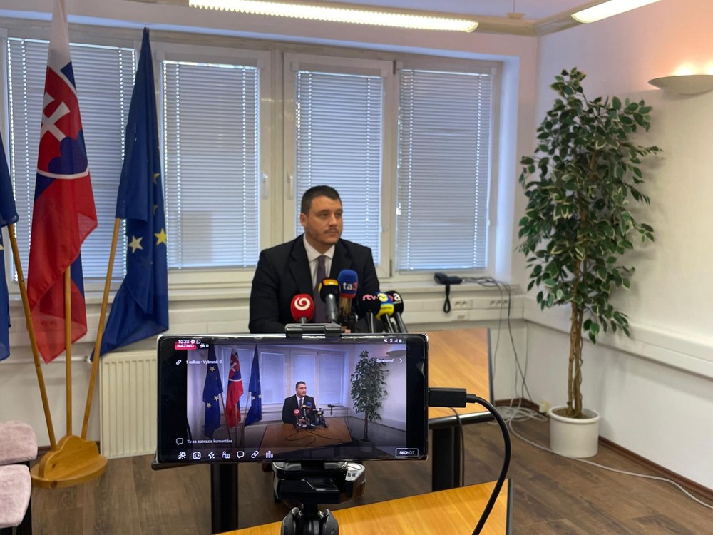 Tlačová konferencia prokurátora Chyla