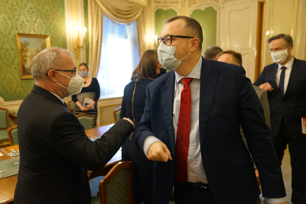 Stretnutie Igora Matoviča s predstaviteľmi odborárov 