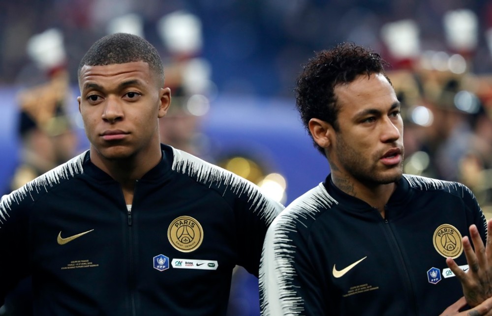 Kylian Mbappé a Neymar