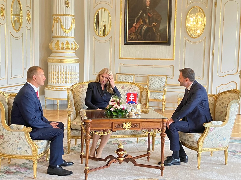 Stretnutie troch ústavných činiteľov