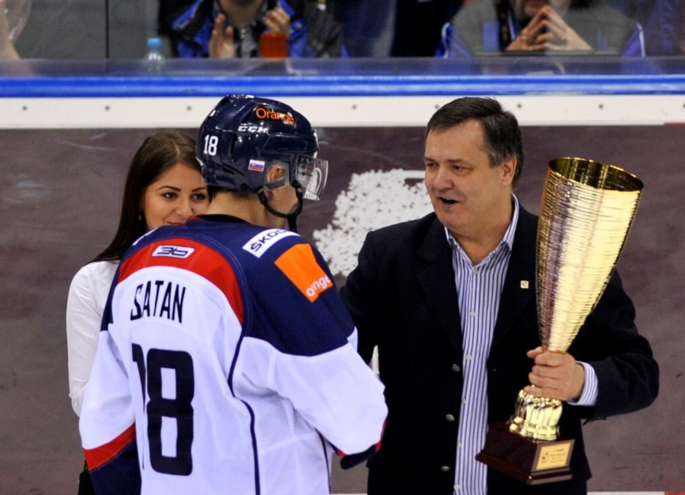 Miroslav Šatan a Dárius Rusnák