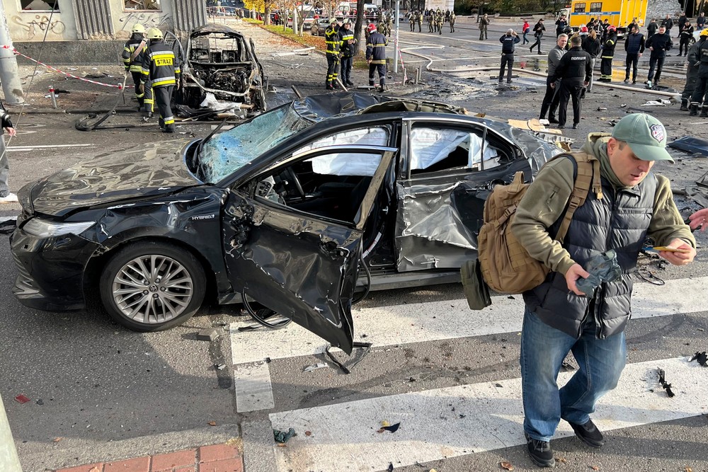 Kyjevom otriaslo viacero výbuchov