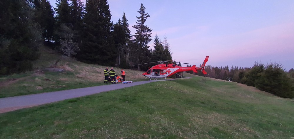Medvedica napadla dvoch turistov. Jeden je v ťažkom stave, museli ho previezť vrtuľníkom