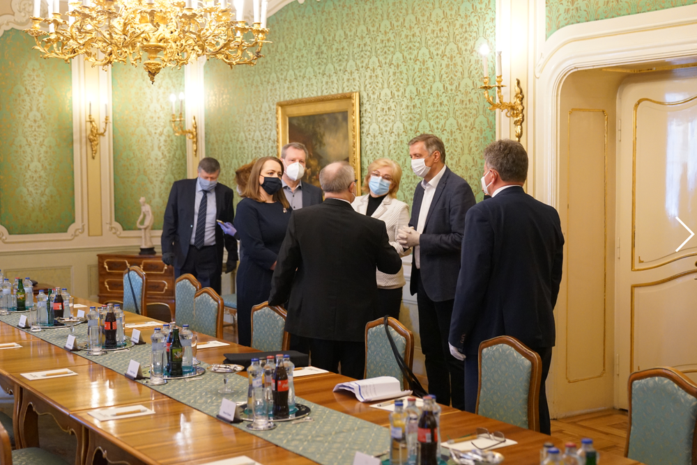 Stretnutie Igora Matoviča s predstaviteľmi odborárov 