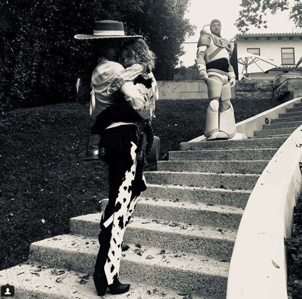 Justin Timberlake s rodinkou