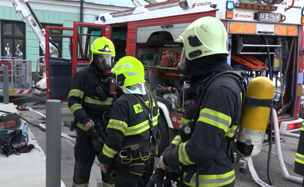 hasičsky zasah