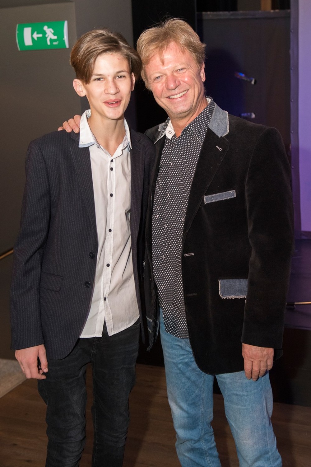 Maroš Kramár so synom Timurom