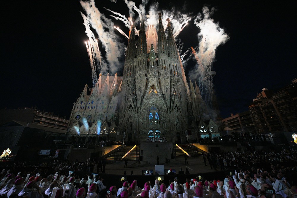 Pápež Lev XIV. odslúžil omšu v Sagrada Família