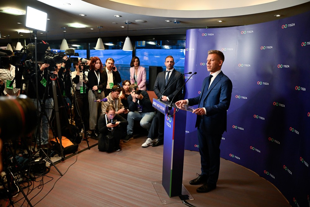 Povolebný prejav Pétera Magyara