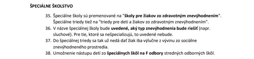 8. špecialne školstvo zakony