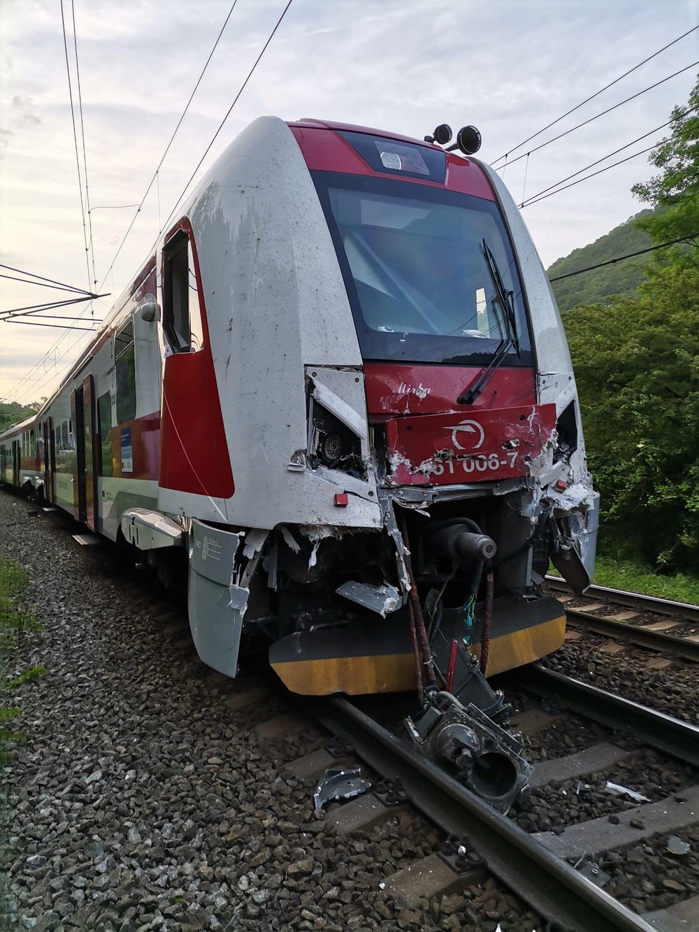 Vlaková nehoda pri Vrútkach