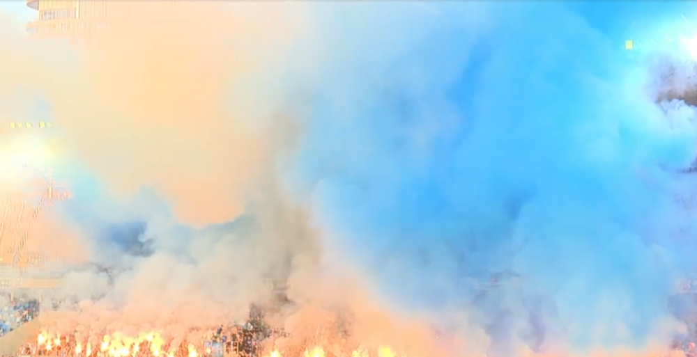 Súboj tradičného derby neskončil len na trávniku. Zápas opäť sprevádzalo primitívne chovanie fanúšikov
