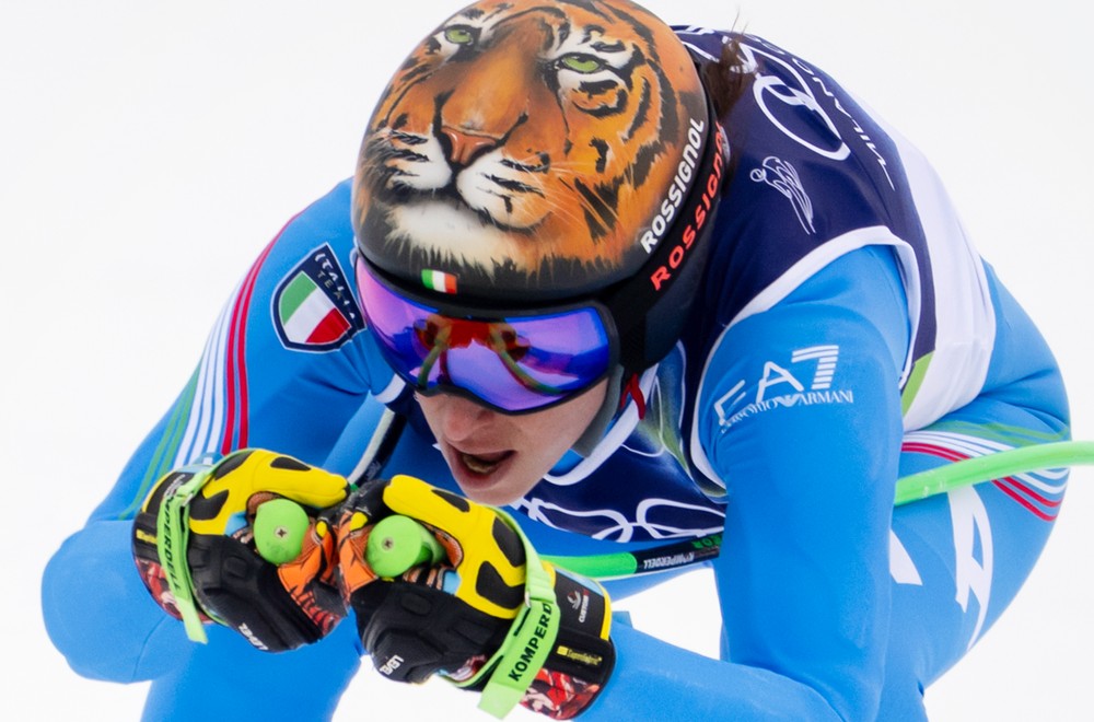 Talianska lyžiarka Frederica Brignone