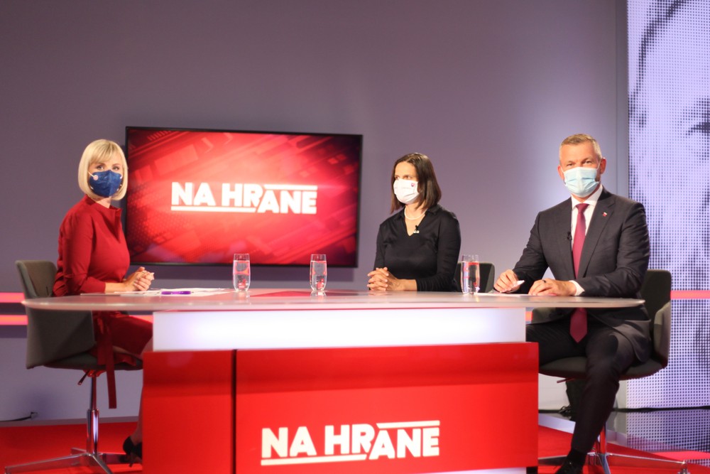 Na Hrane s Máriou Kolíkovou a Petrom Pellegrinim