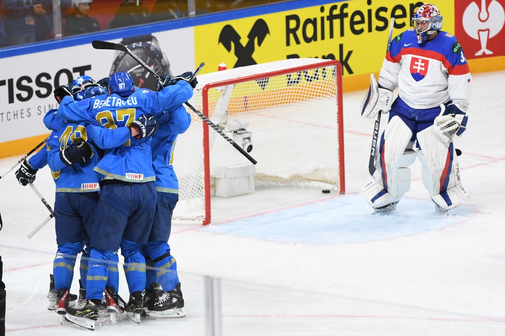 MS v hokeji 2023, Slovensko - Kazachstan