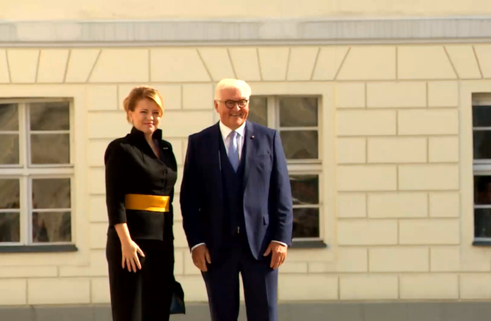 Zuzana Čaputová sa stretla s nemeckým prezidentom Steinmeierom i kancelárkou Angelou Merkel 