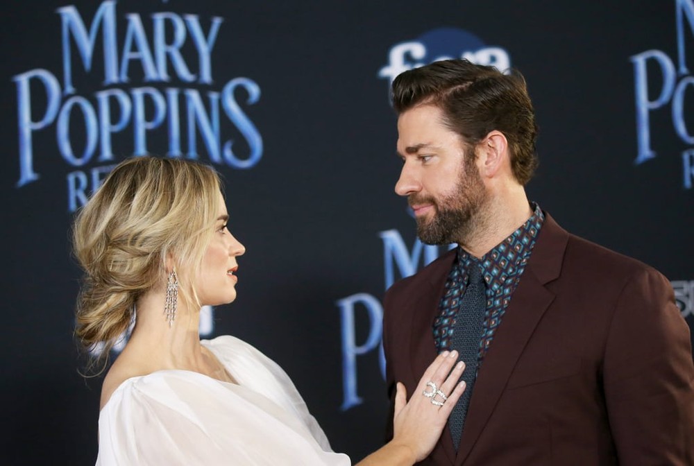 Emily a jej manžel John Krasinski