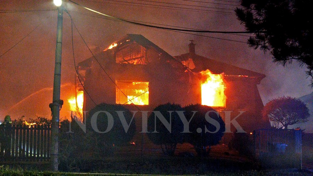 Braväcovo pri Brezne zasiahol rozsiahly požiar