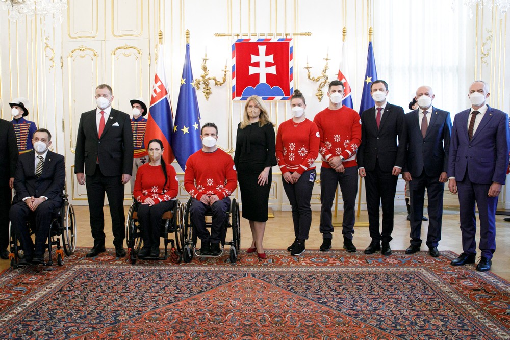 Prezidentka prijala   zástupcov slovenskej olympijskej a paralympijskej výpravy (3)