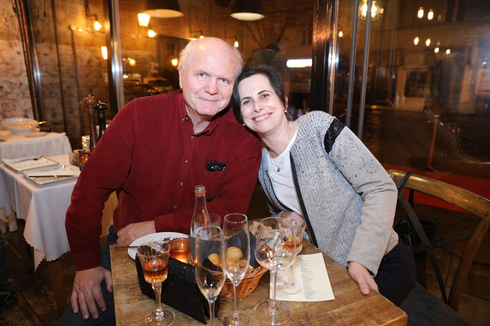 JOJkárska media párty - Peter Jurčovič a Mirka Jarošová