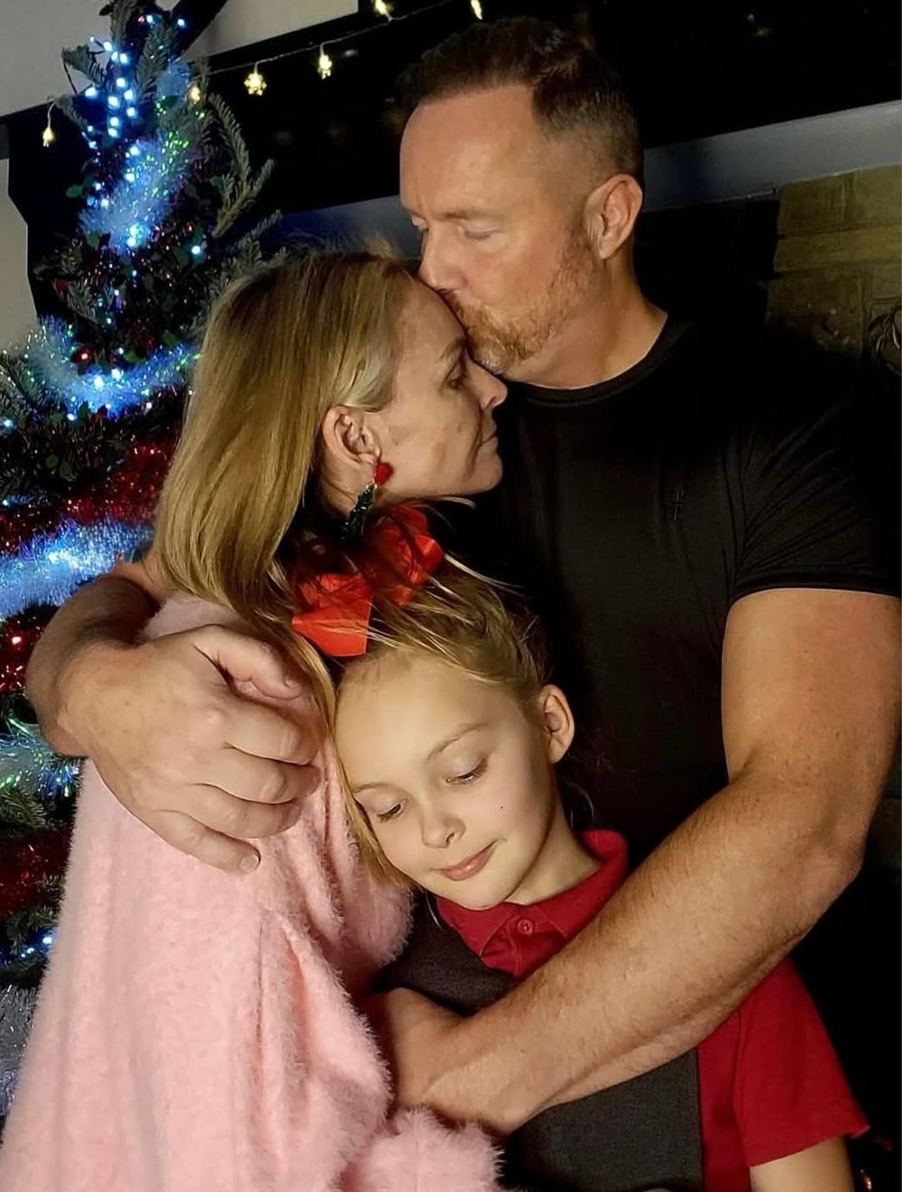 Mel Schilling s rodinou