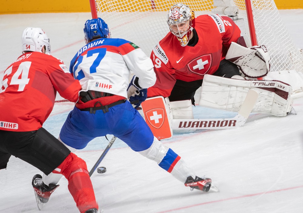 Slovensko - Švajčiarsko, MS v hokeji 2023