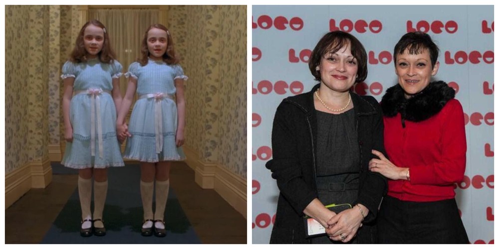 Lisa Burns a Louise Burns vo filme Osvietenie