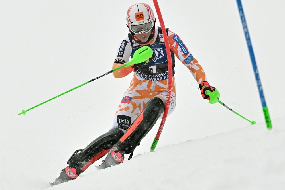 Petra Vlhová v slalome