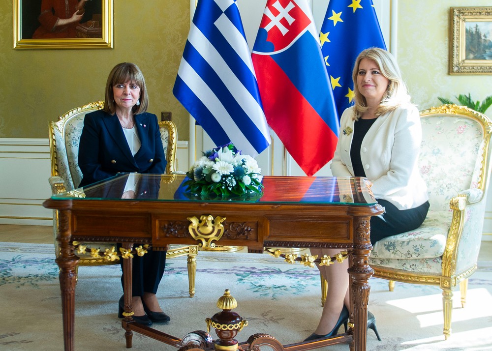 Katerina Sakellaropulová Zuzana Čaputová (4)