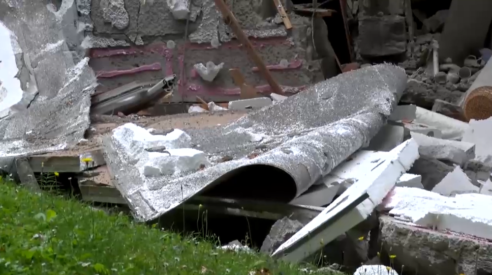 výbuch chaty horolezecký tábor Prievidza (7)