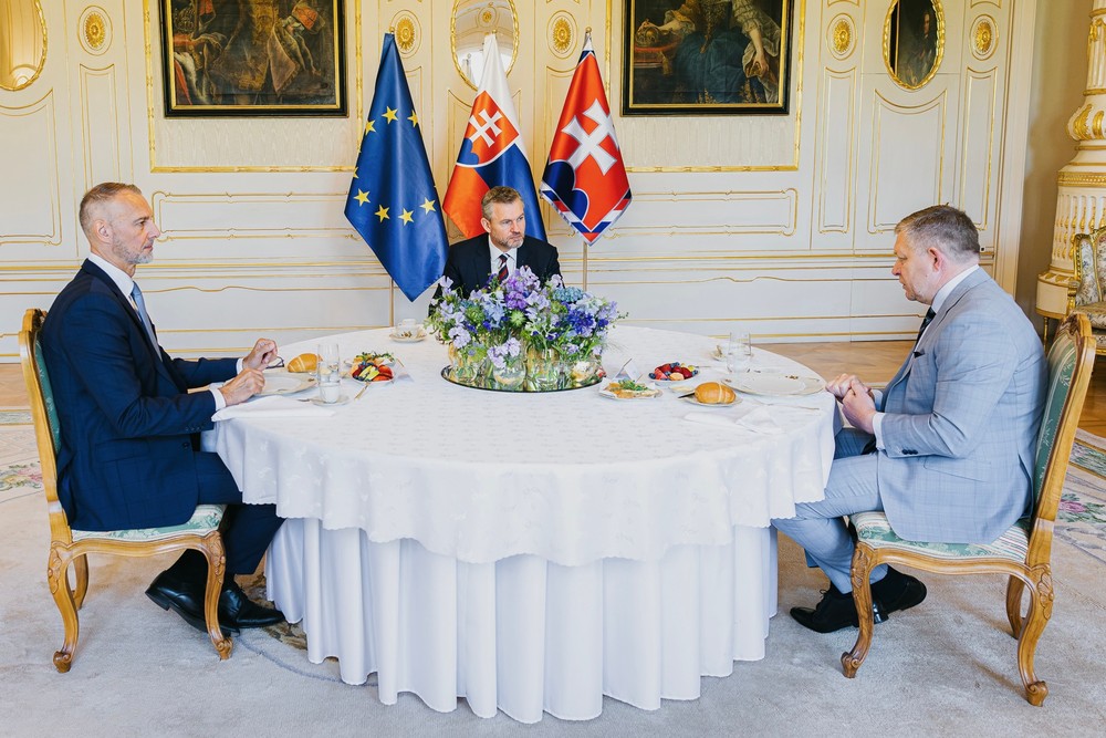 Najvyšší ústavní činitelia diskutovali o domácej aj zahraničnej politike