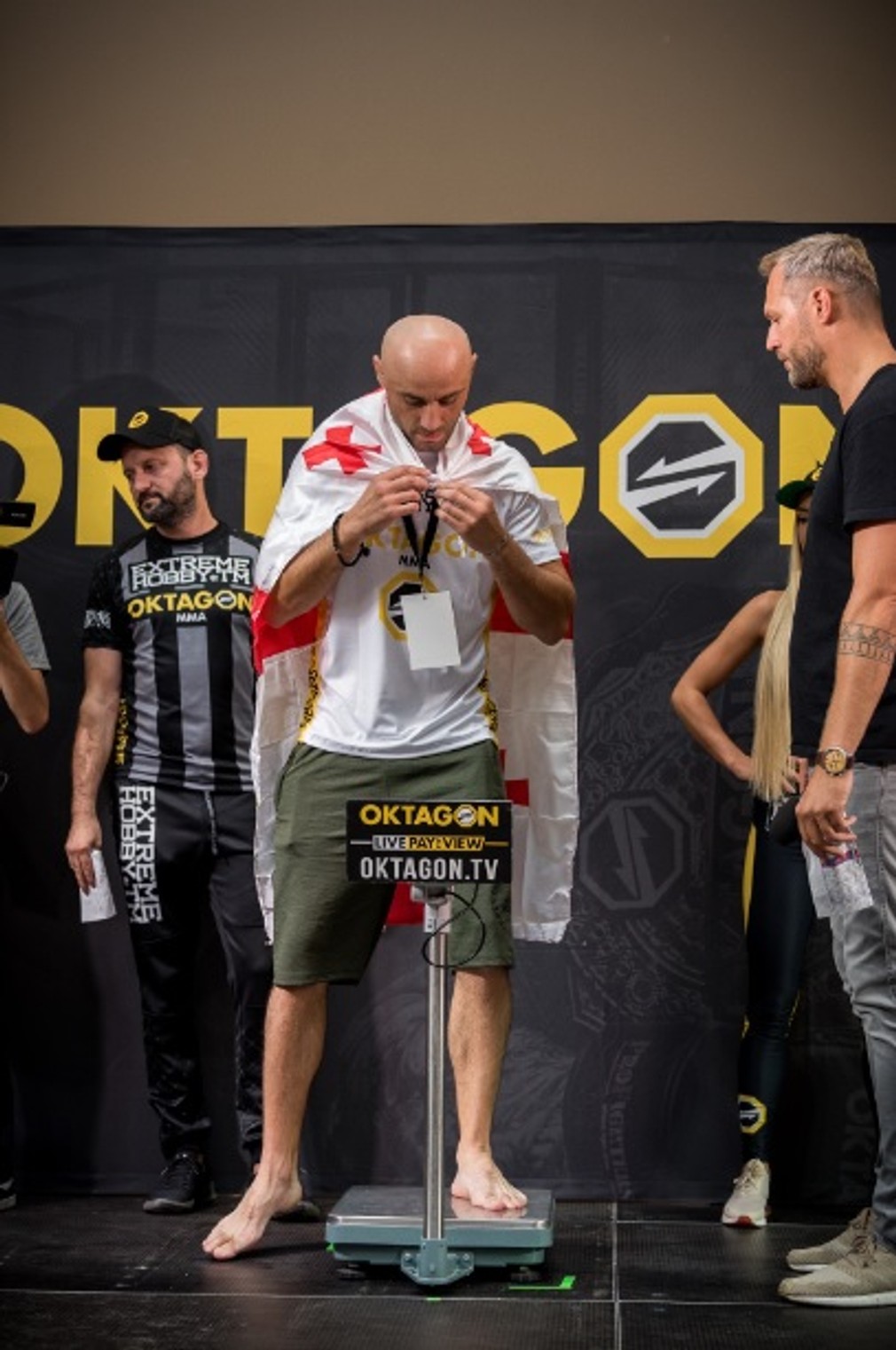 Promo akcia v Bratislave pred turnajom Oktagon 14