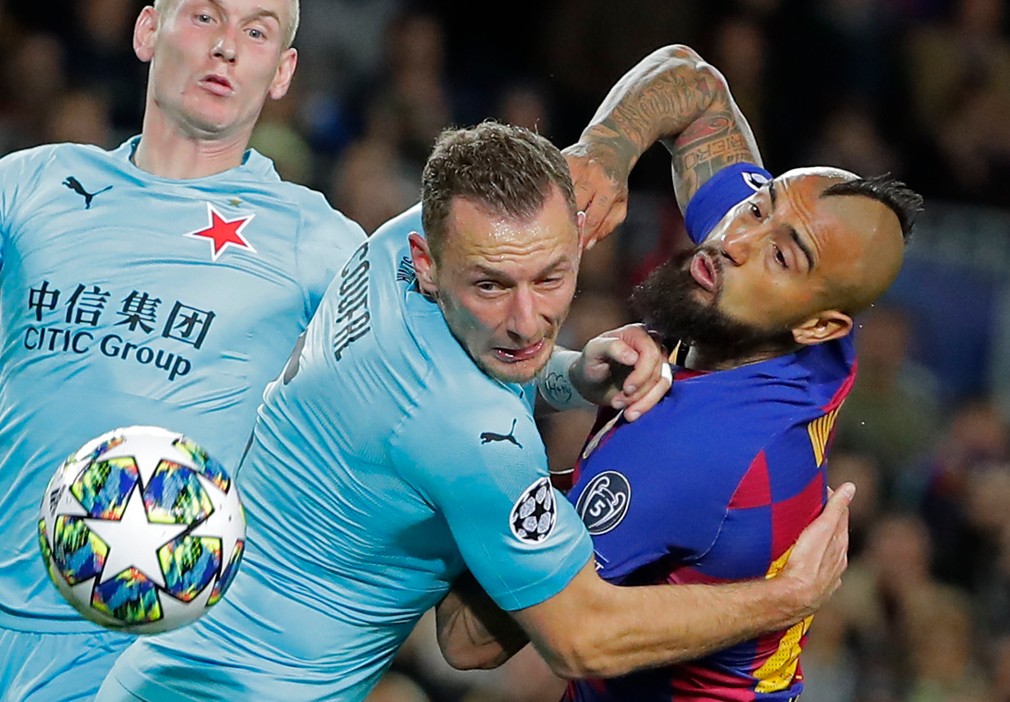 Barcelona Slavia Praha_Vidal
