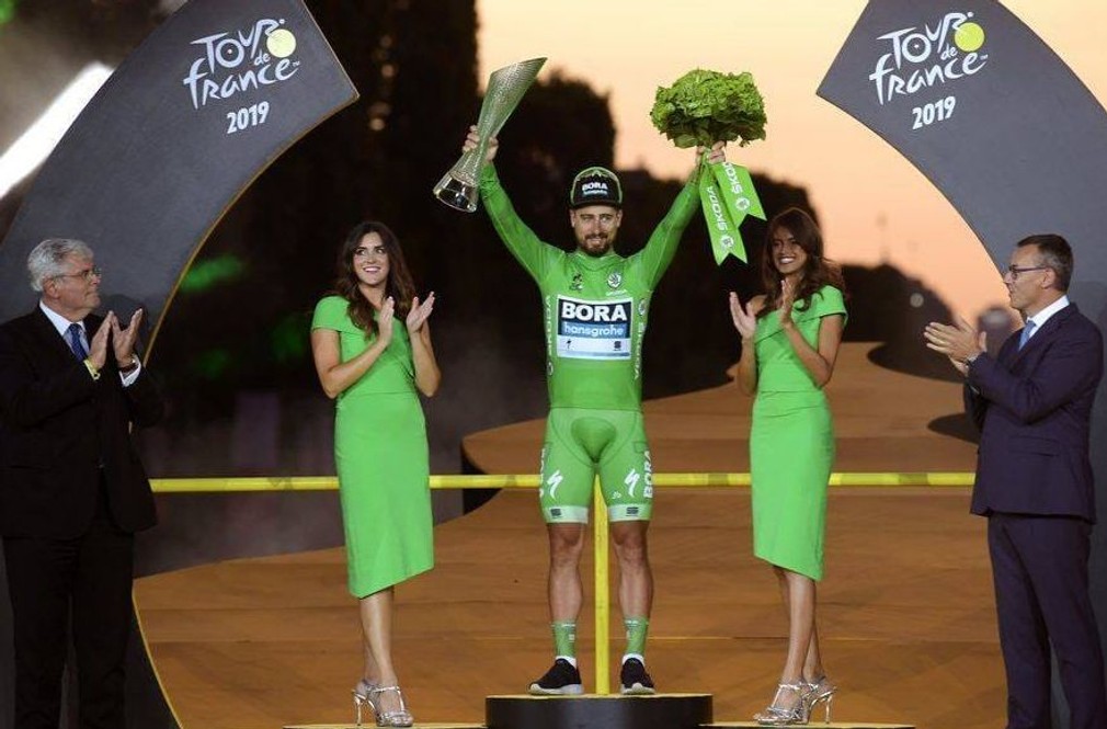 Sagan po siedmykrat v zelenom na TdF