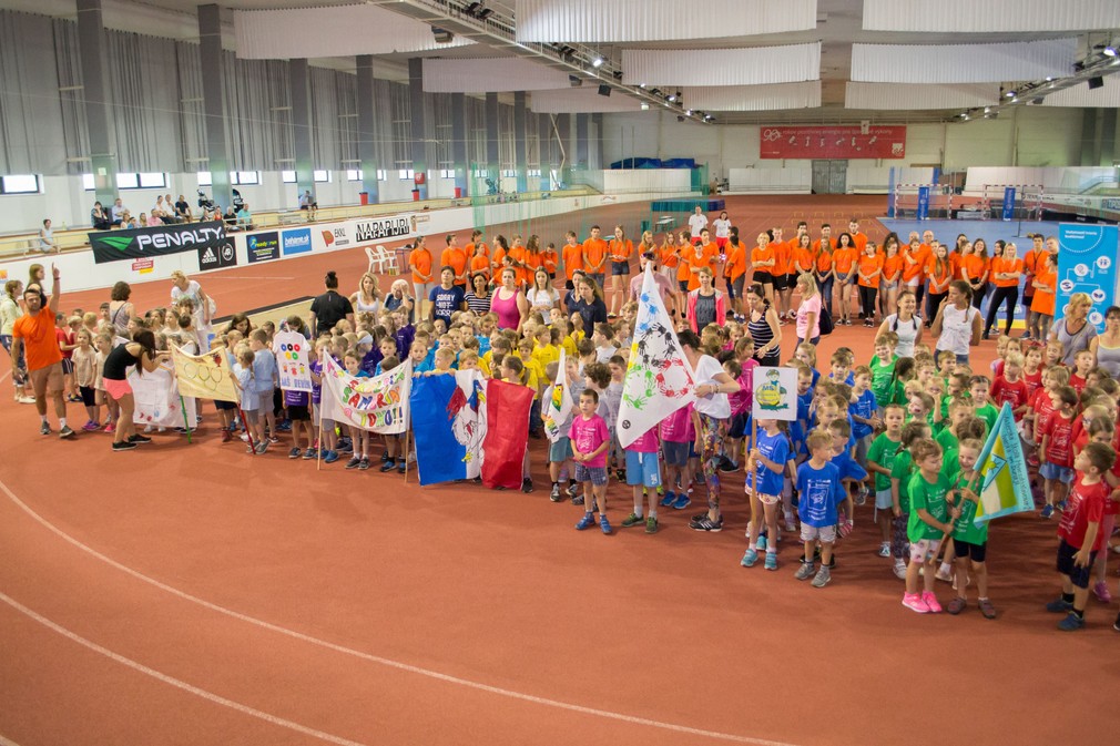 Detská olympiáda v hale Elán 2