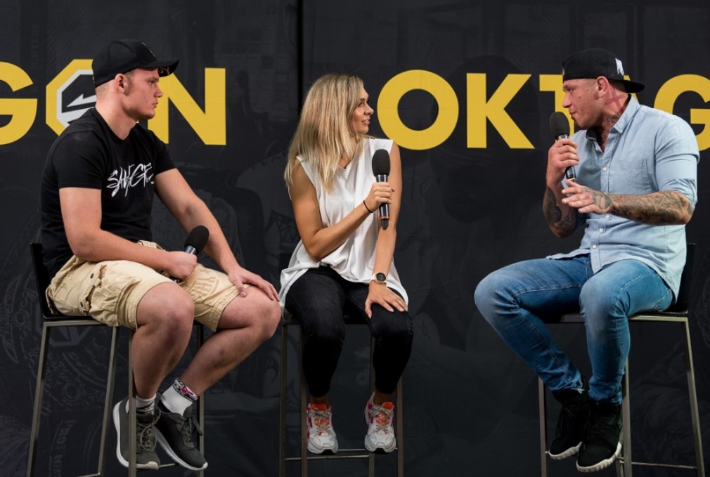 Promo akcia v Bratislave pred turnajom Oktagon 14