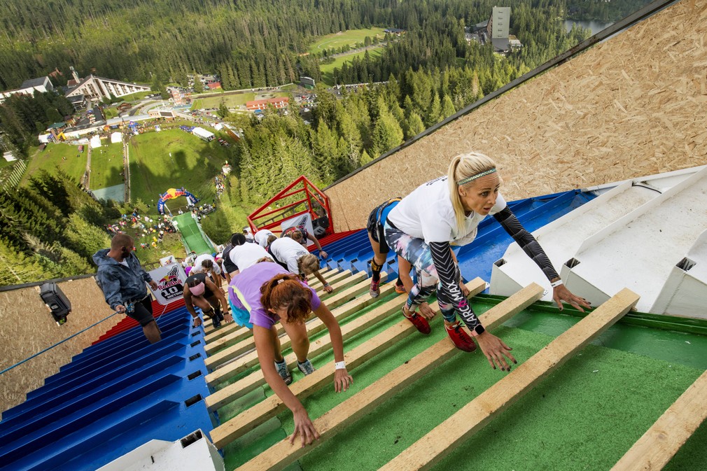 Strbske pleso skokansky mostik beh