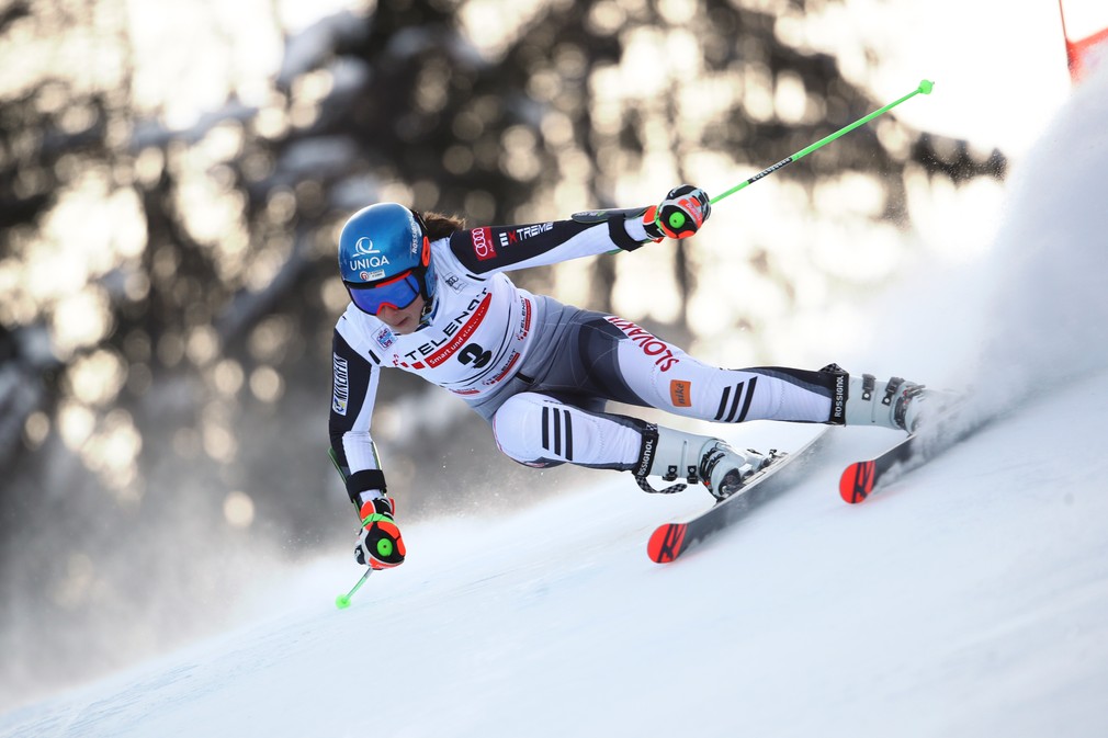 Vlhová Krajnska Gora obrovsky slalom nedela 1. kolo