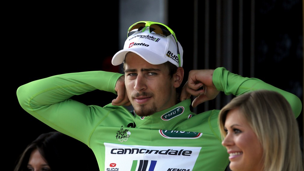 Peter Sagan zelený dres Tour de France