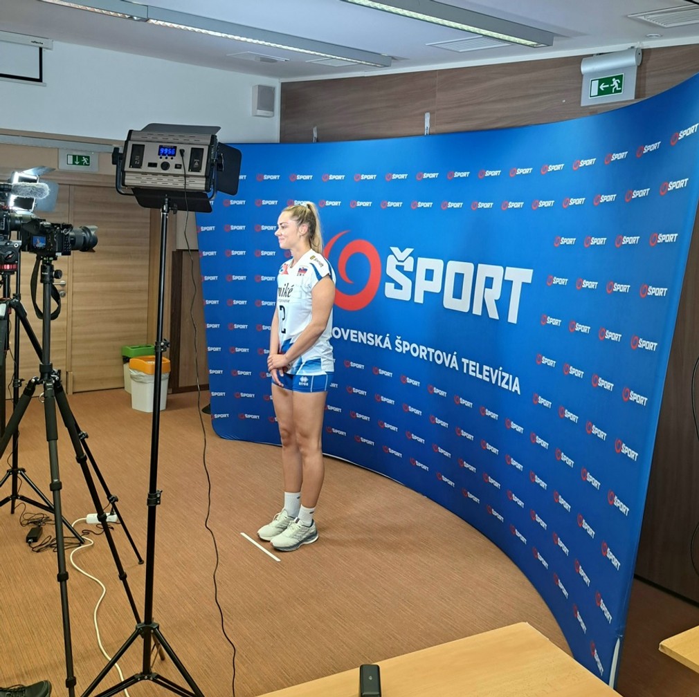 Liptovský Ján, Barbora Koseková počas nakrúcania šotov pre Joj Šport