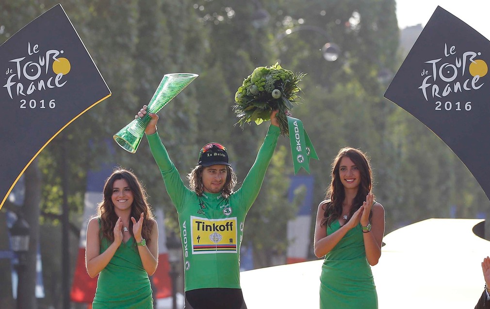 Sagan piatykrát zelený na TdF