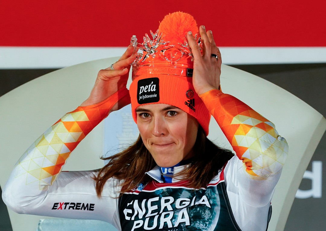 Petra Vlhova slalom Zahreb víťazstvo