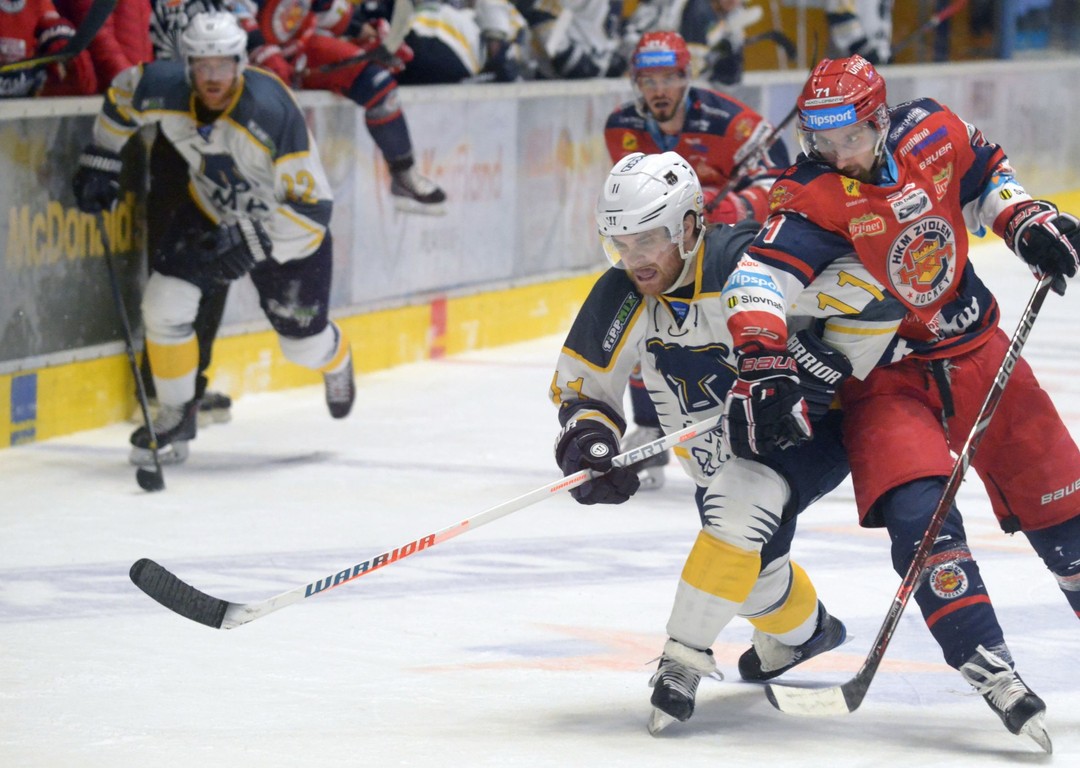 1.štvrťfinále play-off TL HKM Zvolen - MAC Ujbuda