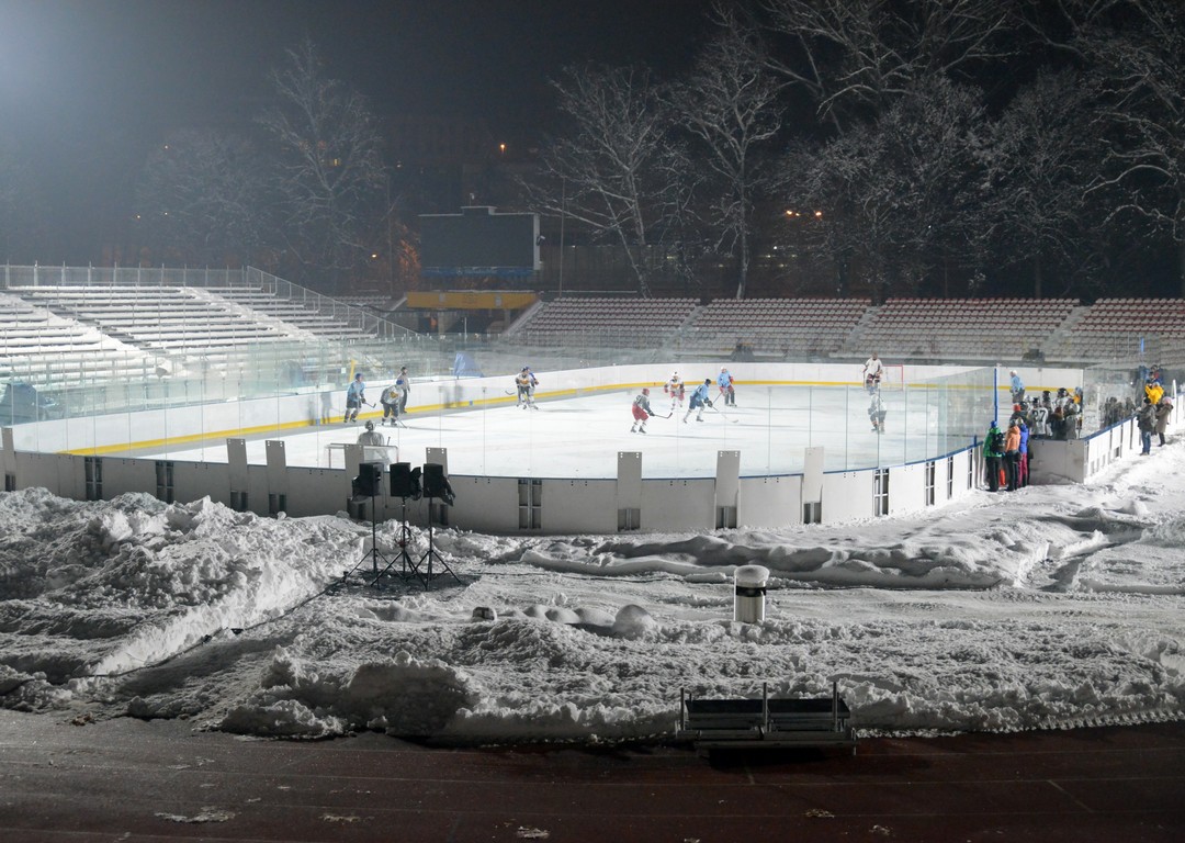 Testovací zápas pred Winter Classic Games