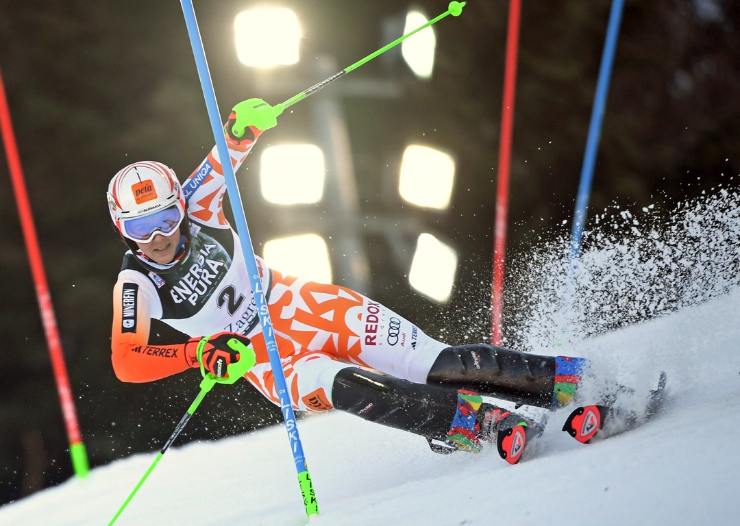 Petra Vlhová slalom žien Svetového pohára v alpskom lyžovaní