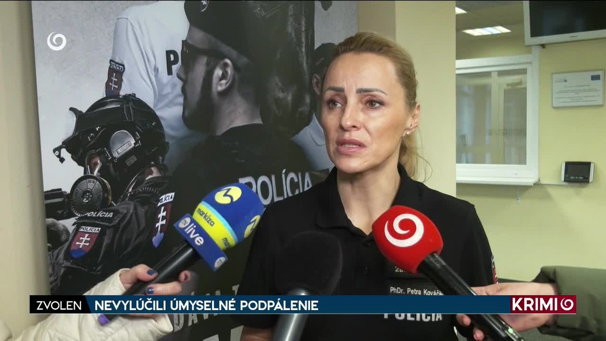 NEVYLÚČILI ÚMYSELNÉ PODPÁLENIE
