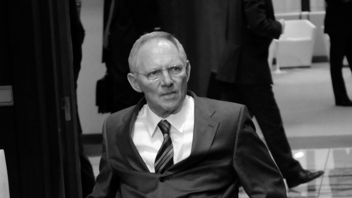 Der deutsche Politiker und ehemalige Minister Wolfgang Schäuble ist gestorben