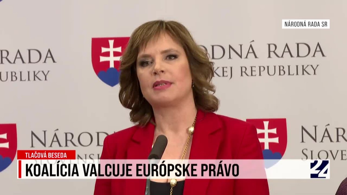 Tlačová beseda strany Za ľudí: Koalícia valcuje európske právo