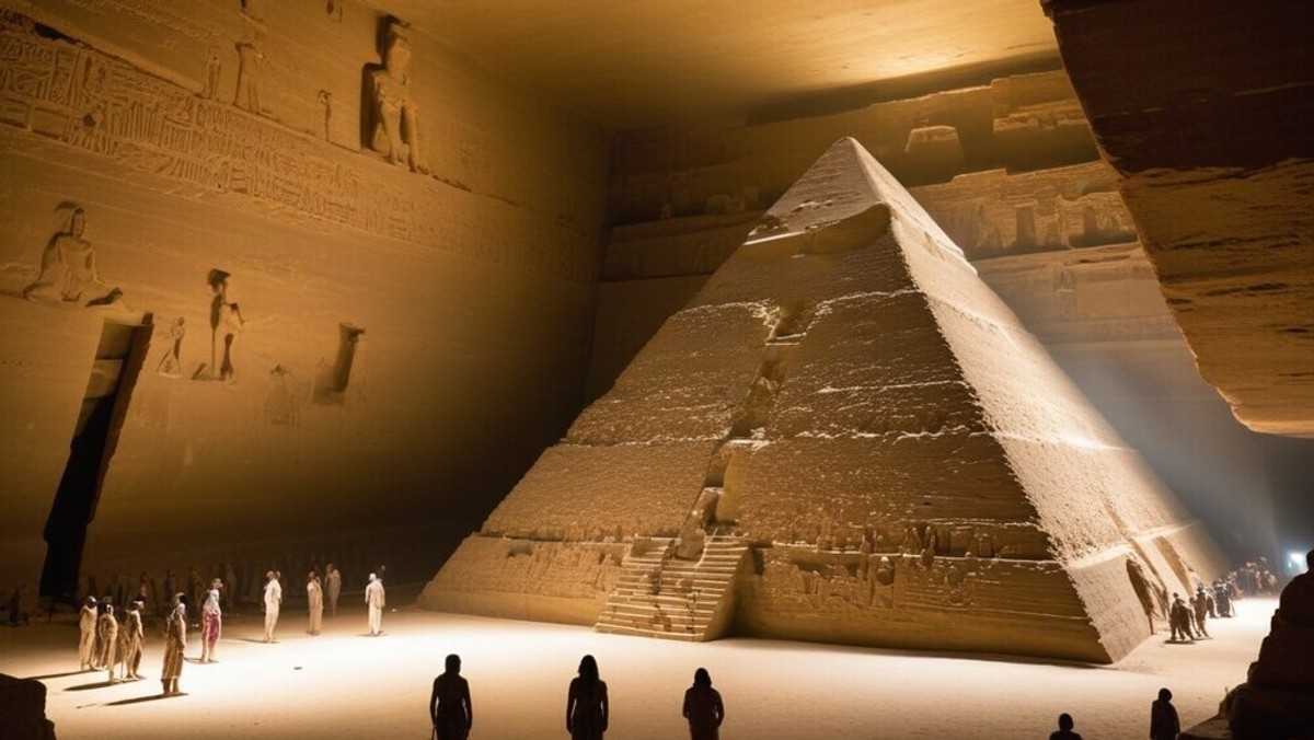 V komore Veľkej egyptskej pyramídy objavili strašidelné predmety